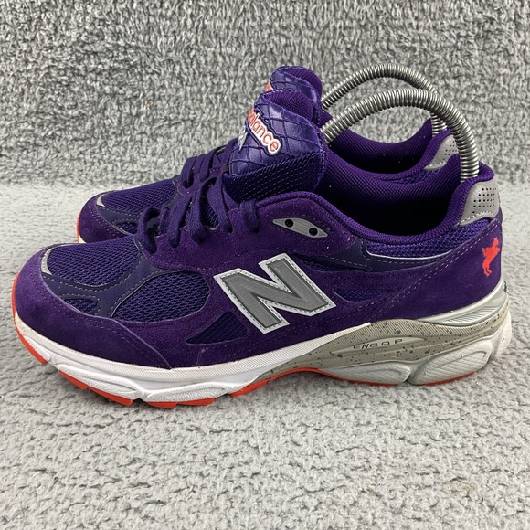 New Balance 990v3 Boston Marathon Womens‎ 8.5 B Running Shoes Lace Up Purple - Picture 5 of 14